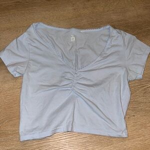 Me to We Essentials Baby Blue Tee